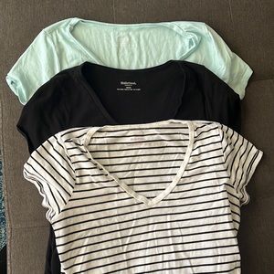 Motherhood Maternity TShirts- 3 Pack